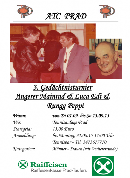 Tennisturnier prad